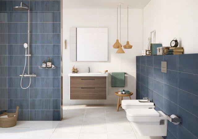 The JIKA brand’s new tile collection takes inspiration from rustic decor, French charm and industrial design